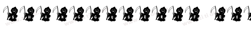 ShangguSerif ExtraLi字体转换